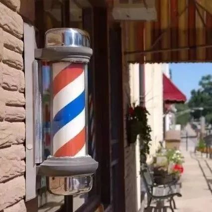 为什么每个理发店门口都有彩色的柱子？真相是...