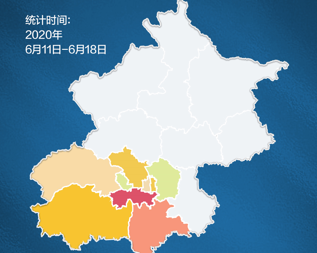 北京新增确诊病例分布图来了！丰台区近8日累计确诊131例
